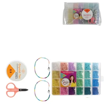 Zdjęcie produktu dla Zestaw koralików DIY 24 kolory