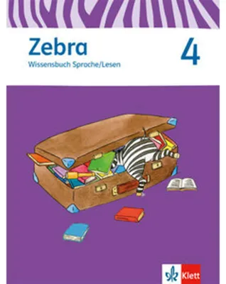 Immagine prodotto di Zebra 4 Wissensbuch Sprache/Lesen 4. Schuljahr