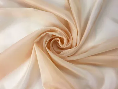 Produktbild von Voile Stoff Meterware 150 cm Breite Gardinenstoff, Apricot