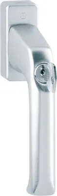 Produktbild von HOPPE Fenstergriff Dreh/Kipp abschließbar  London  Aluminium Natur 013S/U34 - 8004525