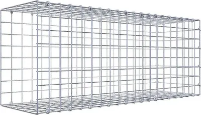 Produktbild von Anbaugabione Typ 2 100 cm x 40 cm x 30 cm (L x H x T), Maschenweite 5 cm x 5 cm, C-Ring