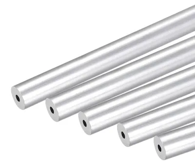 Aluminium Rundrohr 10x3 mm, 250 mm, 5 Stück