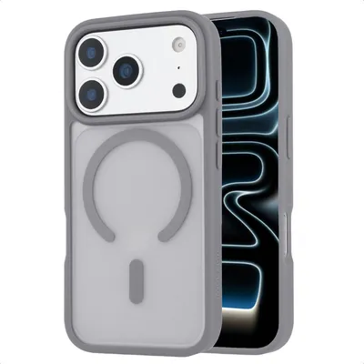 Zdjęcie produktu dla imoshion Color Guard Backcover z MagSafe dla Apple iPhone 17 Pro Max - Szary