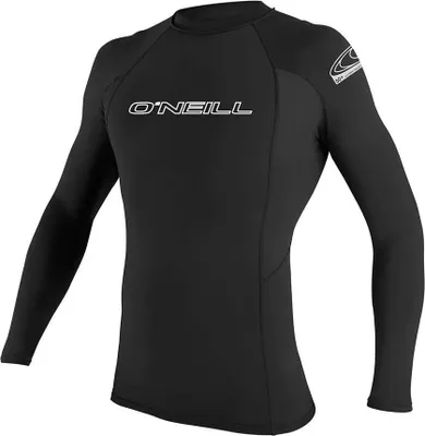 Produktbild von O´neill Wetsuits Basic Skins Crew Langarm-rash Guard Schwarz S Mann Schwarz S