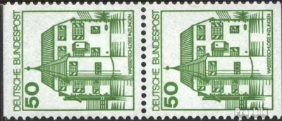 Produktbild von Briefmarken BRD (BR.Deutschland) 1990 Mi 1038C II/D II senkrechtes Paar, Lettersetdruck gestempelt