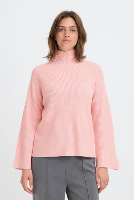 Produktbild von OXMO OXBMMNELLY TURTLENECK Damen Strickpullover Grobstrick Pullover regular fit