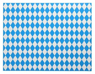 Produktbild von Tischsets, Papier 30 cm x 40 cm "Bayrisch Blau"