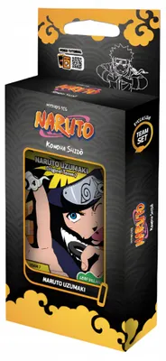 Obrázok produktu pre NARUTO MYTHOS TCG: KONOHA SHIDO 2nd Edition Team Deck – NARUTO UZUMAKI