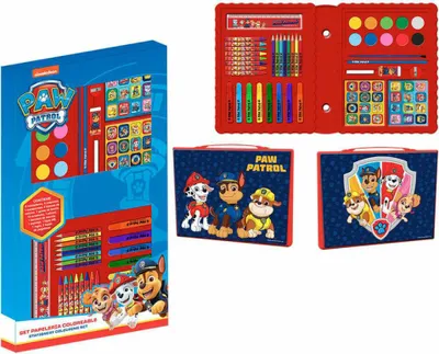 Image de Set de papeterie Paw Patrol à colorier