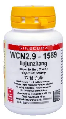 Obrázek produktu pro WCN2.9 - liujunzitang - pian/tablety SINECURA