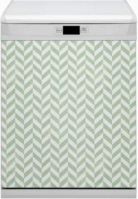 Produktbild von Küche Magnet für Spülmaschine  Abwaschbar 60x70 cm Geschirrspüle  - Muster -Fischgräten