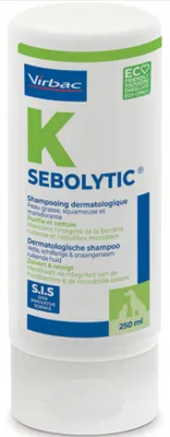 Produktbild von VIRBAC Sebolytic - shampoo für hunde und katzen - 250 ml