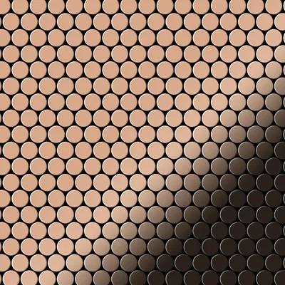 Zdjęcie produktu dla ALLOY Penny-CM Metalowa mozaika z miedzi walcowana miedziana 0,88 m2