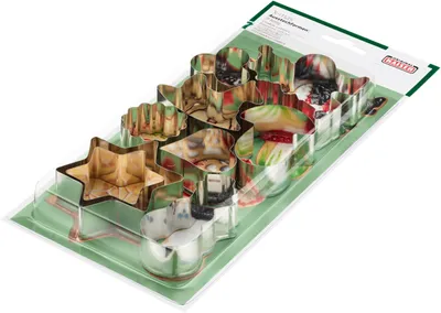 Produktbild von Ausstechformen-Set Weihnachten, 9 Stck