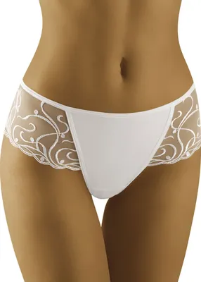 Obrázok produktu pre Wol-Bar Malaguena white S Tanga nohavičky