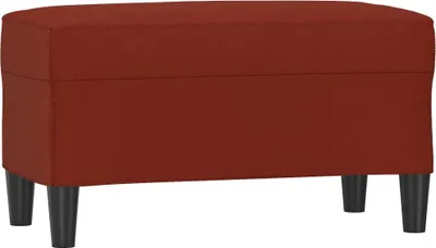 Obrázok produktu pre vidaXL Lavica Víno červená 70x35x41 cm Imitácia kože