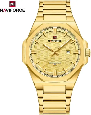 Produktbild von Uhr NAVIFORCE ST-38667 - Gold Herren Uhr KP38667