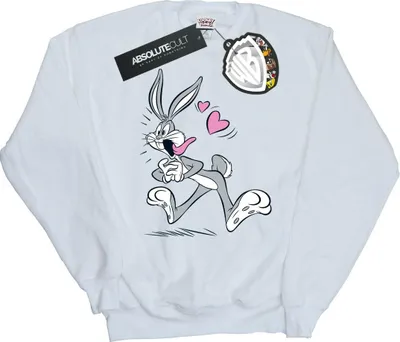 Produktbild von Looney Tunes - "In Love" Sweatshirt für Damen BI23516 (S) (Weiß)