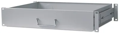 Immagine prodotto di INTELLINET 19" Schublade 350mm 2HE tief ausziehbar grau