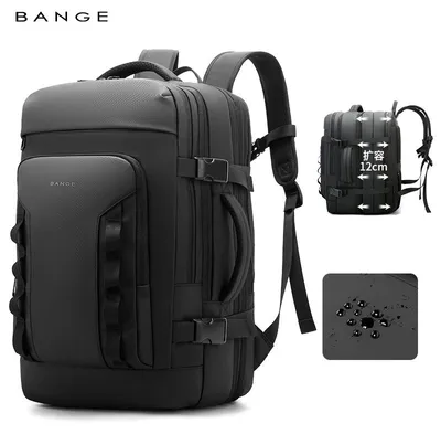 Produktbild von STUNQ® Wasserdichter Rucksack 40L Erweiterbar Herren Damen 17 Zoll Laptop Business Reiserucksack