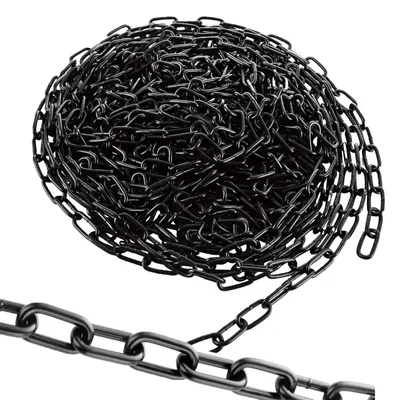 Immagine prodotto di Catena di sicurezza nera, 10 metri, 3 mm, per diverse applicazioni