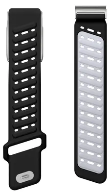 Immagine prodotto di INF Cinturino Traspirante in Silicone per Whoop 5.0 e Cardiofrequenzimetro MG Nero