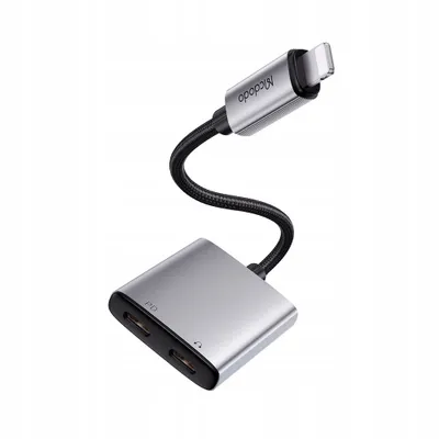 Produktbild von Mcdodo CA-5560 2-in-1-Audio-Adapter, Lightning auf 2x Lightning