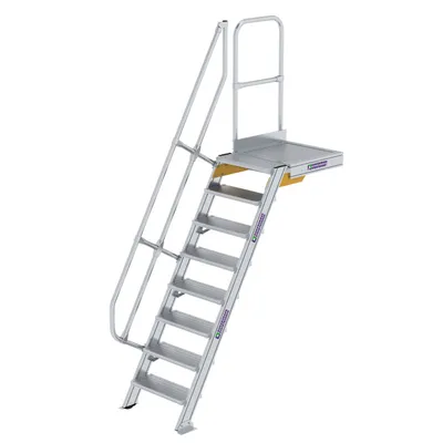 Obrázek produktu pro Hliníkové schodiště s podestou 60° 300368