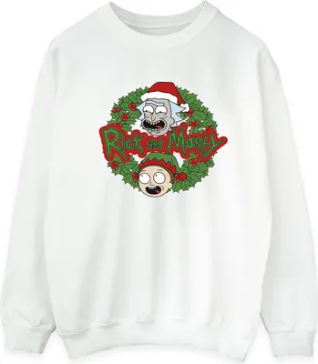 Produktbild von Rick And Morty - Sweatshirt für Herren BI43709 (S) (Weiß)