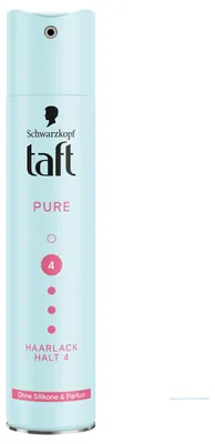 Produktbild von Schwarzkopf taft Haarlack PURE Haltegrad 4 (250ml Flasche)