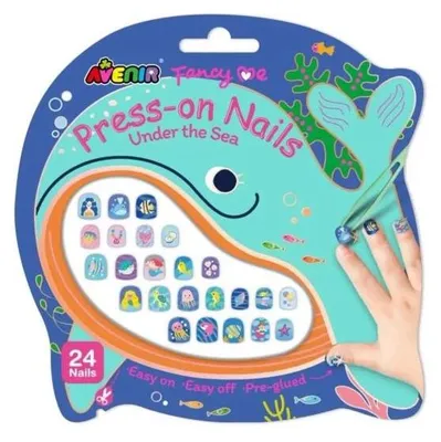 Imagen del producto de Calcomanías para uñas, diseño "Bajo el agua" - Avenir