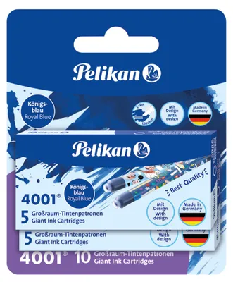 Immagine prodotto di Pelikan cartucce d'inchiostro a grande capacità GTP/F/5-2/B, blu reale
