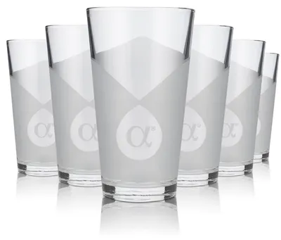 Produktbild von 6x Alpha Noble Glas 0,4l Longdrinkglas Willi Becher Gläser Set Vodka Longdrink