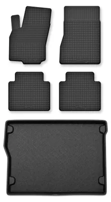 Immagine prodotto di Tappetini a vasca + bagagliaio per Renault Scenic III 2009-2016 5 pezzi