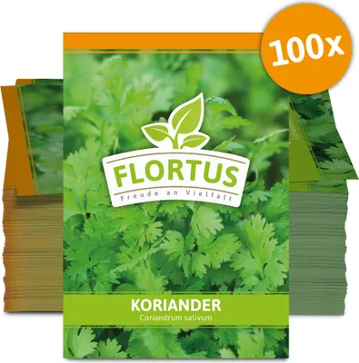 Produktbild von Koriander (100 Tütchen) | Koriandersamen von FLORTUS
