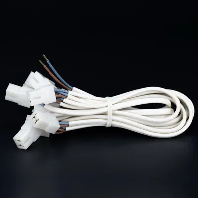 Produktbild von Paulmann 10er Kabelbaum für Einbaustrahler – 12 V Verteilerkabel mit T-Steckern, weiß Einbaustrahler