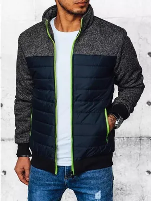Immagine prodotto di Giacca trapuntata da uomo R04 blu scuro XL