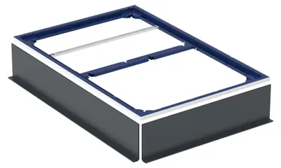 Produktbild von GEBERIT 551506001 Duofix Installationsrahmen, 120x80 cm