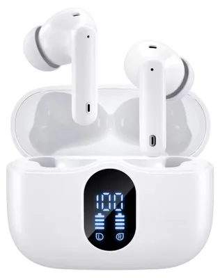 Produktbild von Siltcon® In-Ear Kopfhörer SoundWave Pro 1 – Bluetooth 5.3, ANC/ENC, Weiß