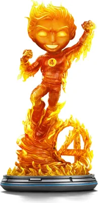 Produktbild von Fantastic Four Mini Co. PVC Figur Human Torch 21 cm