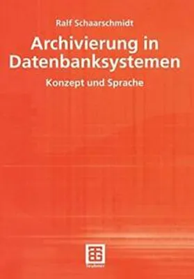 Obrázek produktu pro Archivace v databázových systémech