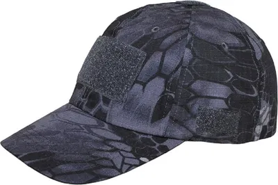 Produktbild von MFH Einsatz-Cap, mit Klett, snake black
