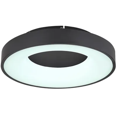 Produktbild von LED Deckenleuchte, Metall, dimmbar, Fernbedienung, D 40 cm