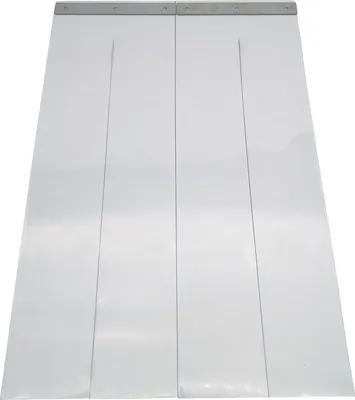 Produktbild von Zettl GmbH Lamellenvorhang für Kleintiere, BxH 40x60cm. PVC Streifenvorhang für Hundehütten, Katzenklappen, Ställe, Öffnungen im Gartenhaus, in der Werkstatt