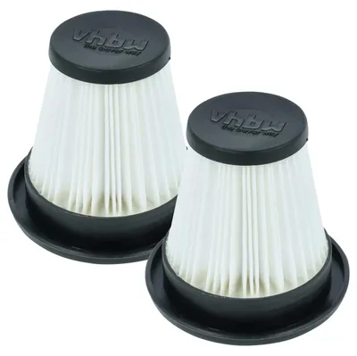 Produktbild von vhbw 2x Faltenfilter Ersatz für Stihl SA030801900 für Nass- & Trockensauger - Patronenfilter Schwarz Weiß