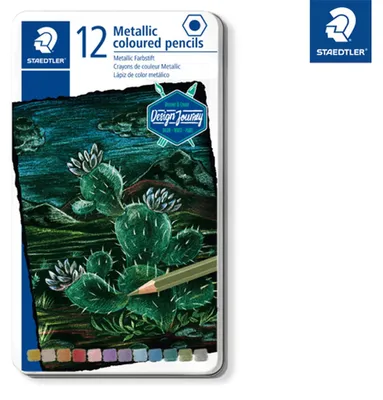 Produktbild von Staedtler Farbstift metallic 12ST100% 4007817088579
