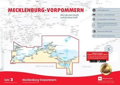 Produktbild von Sportbootktn. 2: Mecklenburg-V. (Ausgabe 2025)