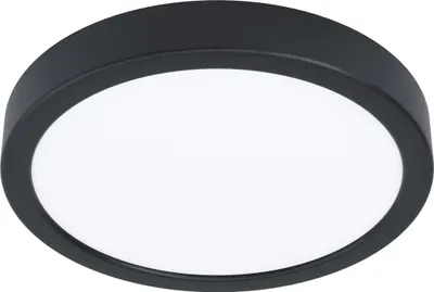 Produktbild von FUEVA 6 Aufbauleuchte - H2,5 x Ø21,1 cm - schwarz - 11,5W inkl. - IP44