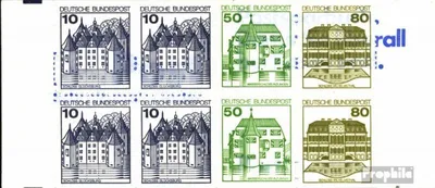 Produktbild von Briefmarken BRD (BR.Deutschland) 1985 Mi MH24i (kompl.Ausg.) postfrisch Burgen und Schlösser