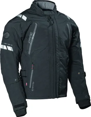 Immagine prodotto di Giacca da moto in tessuto impermeabile DANE Elling, nera, taglia 48